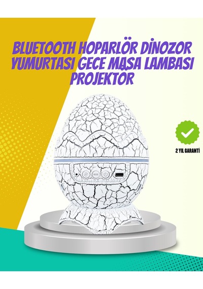 Çocuk Odası İçin Galaxy Projektör + Beyaz Gürültü + Uzaktan Kumandalı 10 Parça Siyah 44597851