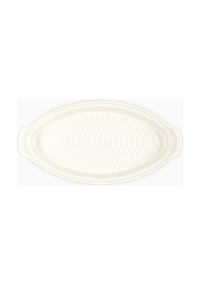 Le Creuset Kapaklı Seramik Balık Pişirme Kabı, 34 Cm Sea Salt
