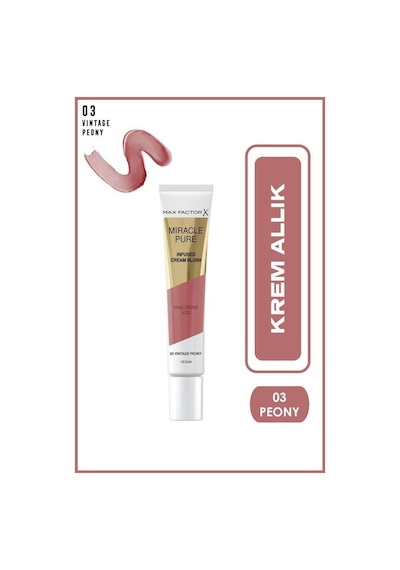 Max Factor Miracle Pure Krem Allık 03 Peony