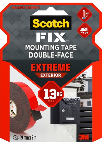 Scotch 4002-5 Extra Güçlü Montaj Bandı