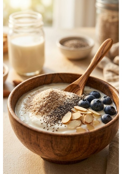 Glutensiz Karnıyarık Otu Tohumu Tozu 100g - Psyllium Seed Powder, Doğal Ve Katkısız