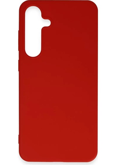 Newface Samsung Galaxy S24 Plus Kılıf First Silikon - Kırmızı