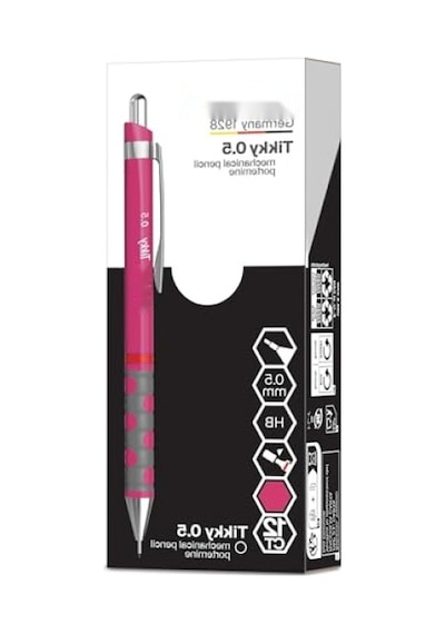 Mekanik Kurşun Kalem - Ahududu Pembe, 0.5 Mm Uç