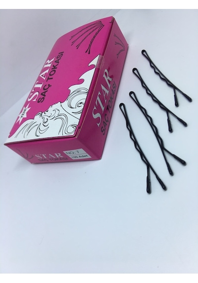 Bagdatlicosmetics Star Tel Toka Siyah No: 7 Büyük 125 Adetli Çok Renkli Bagdatlicosmetics Star Tel Toka Siyah No: 7 Büyük 125 Adetli Çok Renkli