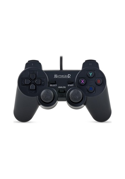 Kablolu Pc Gamepad D-ınput & X-ınput Destekli Çift Titreşimli Usb Oyun Kolu Kırmızı
