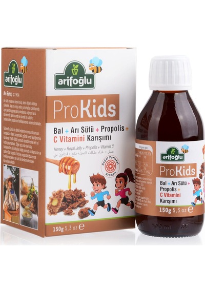 Arifoğlu Prokids Bal Arı Sütü Propolis C Vitamini Karışımı 150 G