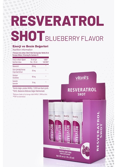 Vitanil's Resveratrol 15 Şişe