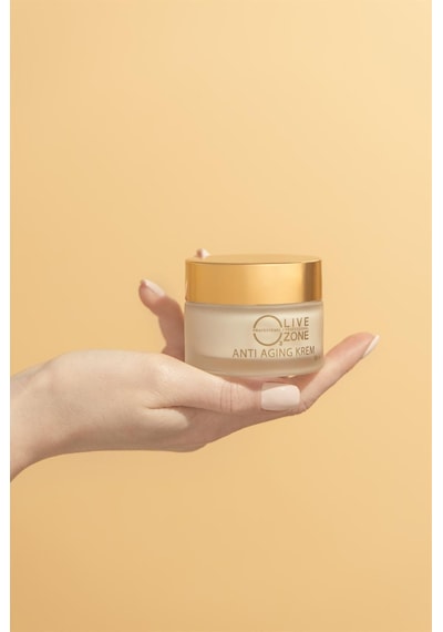 Olive Ozon Ozonlu Ve Hyaluronik Asitli  Cilt Bakım Kremi 50 Ml