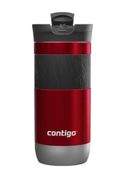 Byron Pro Snapseal Termos 470ml Kırmızı Açık Beyaz