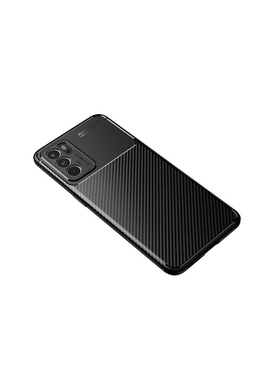 Oppo Reno 6 4g Kılıf Zore Negro Silikon Kapak Lacivert