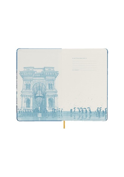 Moleskine Limited Edition I Am Milan Çizgili Defter 13x21 Çok Renkli