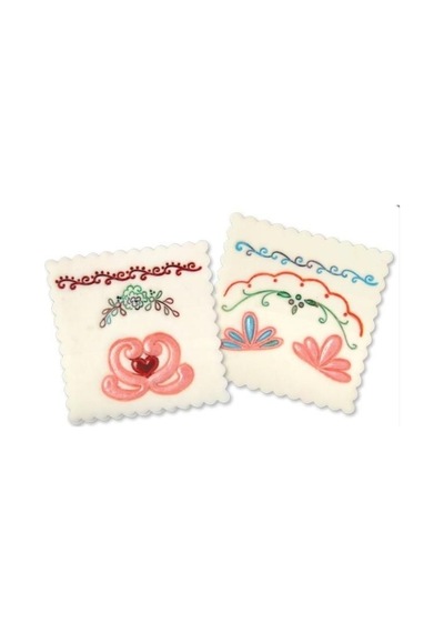 Dekoratif Süs Temalı Patchwork Baskı Seti Resim Klişesi 7 Parça Diğer