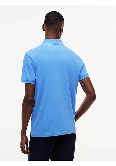 Tommy Hilfiger Polo Yaka Pike Erkek T-shirt Mavi