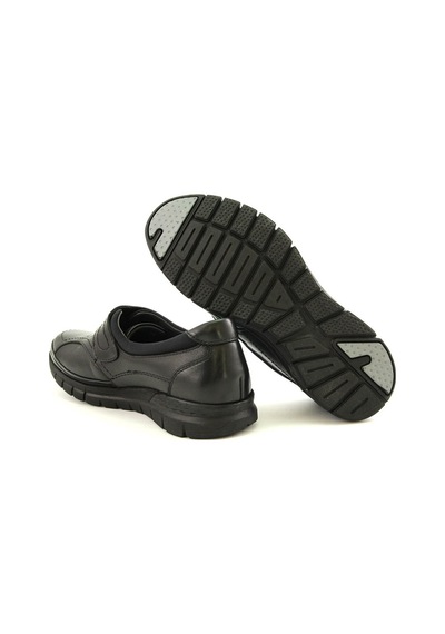 Forelli 29445 Hakiki Deri Bayan Comfort Ayakkabi Siyah