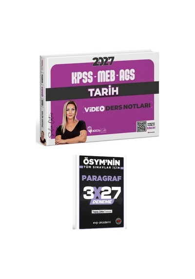 Hocakafası 2027 Kpss Meb-ags Tarih Video Ders Notları+ Evp Akademi Paragraf