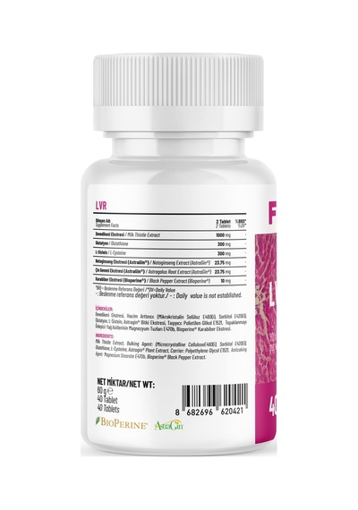 Flava Lvr 40 Tablet