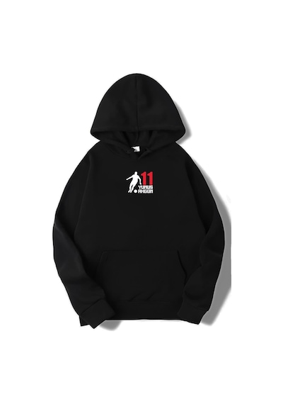 Brz Collection Unisex Oversize Yunus Akgün Hoodie Siyah