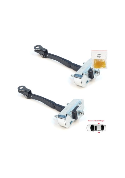 Toyota Avensis Mk3 T27 T270 2009-2018 İçin 2x Arka Kapı Gergisi Standart