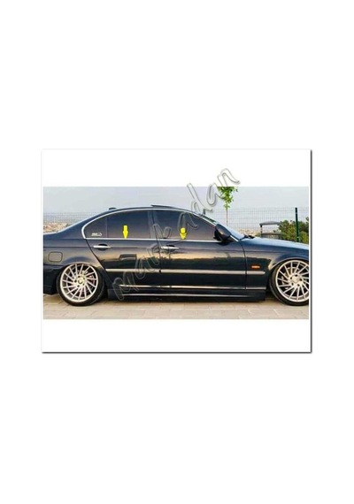 Woc Chrome Bmw E46 Sedan Krom Cam Çıtası 1998-2006 4 Parça  Paslan