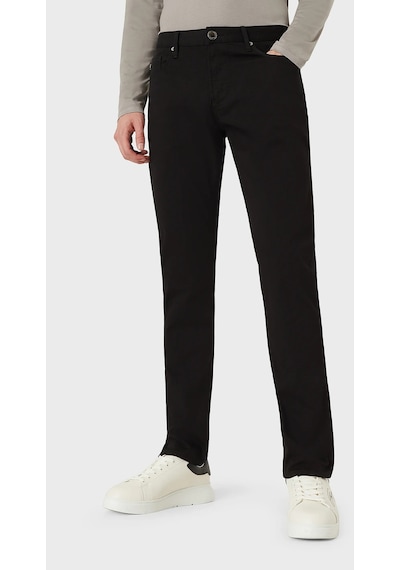 Emporio Armani Erkek Kot Pantolon 8N1J06 1Gn0Z 0999 Siyah (534685582) Siyah