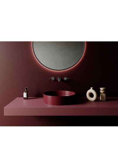 Creavit Berry Lp145 Loop Çap45 CM Set Üstü Çanak Lavabo