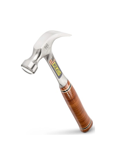 Estwing - E16c Curved Claw Hammer - Deri Sap 16 Ons - Este16c