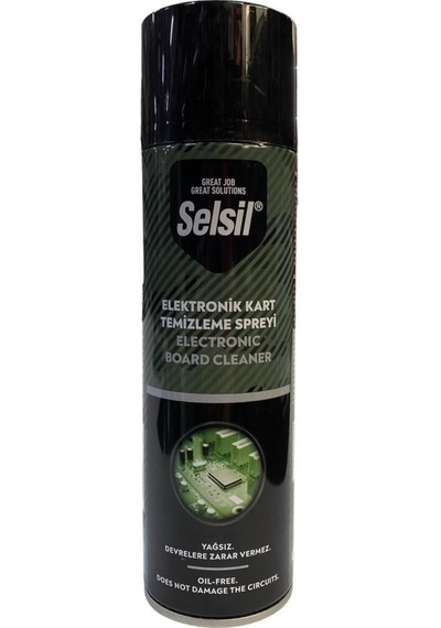 Selsil Elektronik Kart Temizleyici Sprey 500 Ml Yağsız Diğer