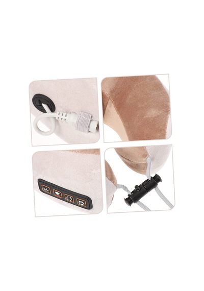 Fomıyes Boyun Ve Omuz Masaj Aleti, Isı Titreşim Fonksiyonlu U Şekilli Kumaş Malzemesi İş Seyahatinde Ve Günlük Yaşamda Rahatlama İçin Taşınabilir Boyun Masaj Yastığı Fomıyes Boyun Ve Omuz Masaj Aleti, Isı Titreşim Fonksiyonlu U Şekilli Kumaş Malzemesi İş Seyahatinde Ve Günlük Yaşamda Rahatlama İçin Taşınabilir Boyun Masaj Yastığı