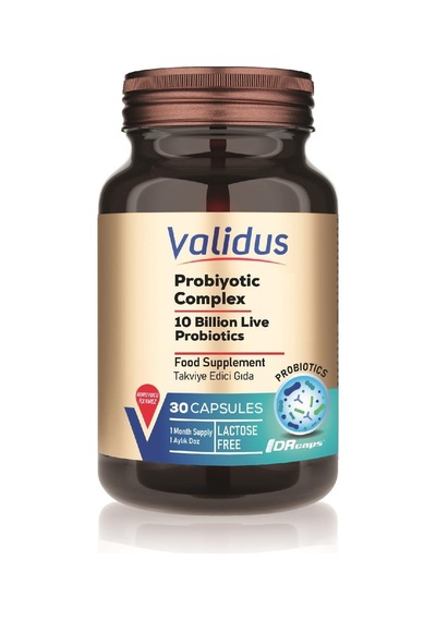 Validus Probiyotik 10 Milyar Cfu + Prebiyotik 30 Kapsül