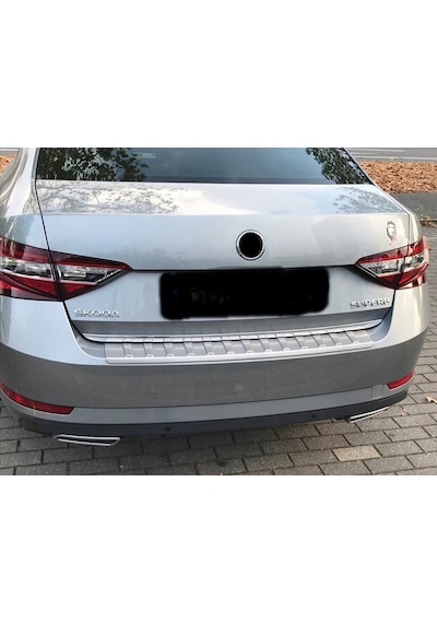Skoda Superb Krom Bagaj Alt Çıta 2015 Ve Üzeri P.çelik