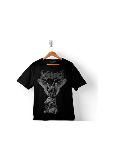 Spiderman Behemoth Baphomet Logo Black Metal Koyun Öldürme Çocuk Tişört