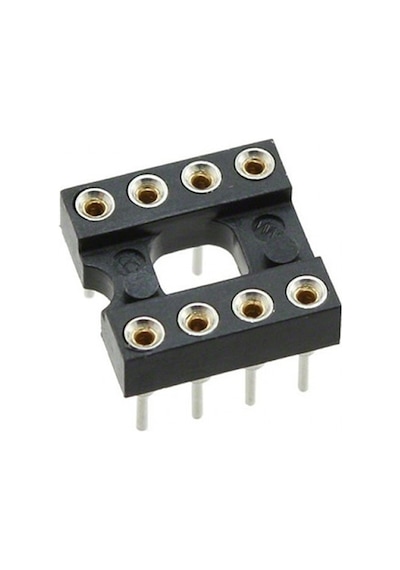 8 Pin 2X4 Precision Entegre Soketi