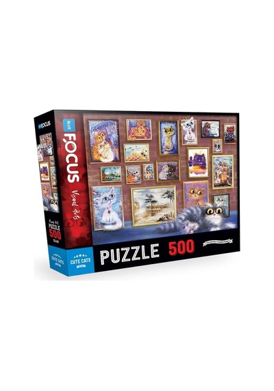500 Parça - Cute Cats Sevimli Kediler