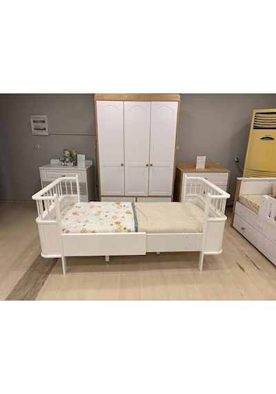 Mdf Beşik, Dünya Büyüyen Beşik 80x130 - Dünya Büyüyen Karyola 80x190 %100 Mdf Beyaz Mdf Beşik, Dünya Büyüyen Beşik 80x130 - Dünya Büyüyen Karyola 80x190 %100 Mdf Beyaz