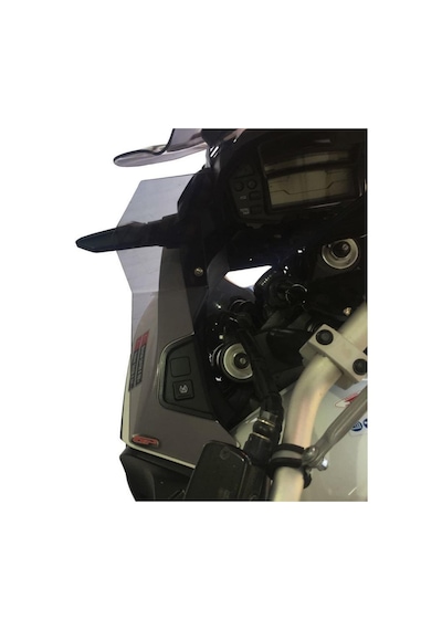 GP Kompozit Honda VFR1200 2012-2015 Uyumlu Sağ Sol Rüzgarlık Siyah