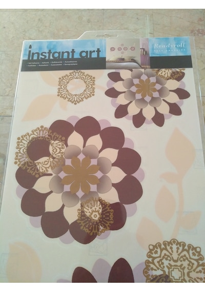 Readyroll Floral Kendinden Yapışkanlı Dekoratif Duvar Süsü N11.263