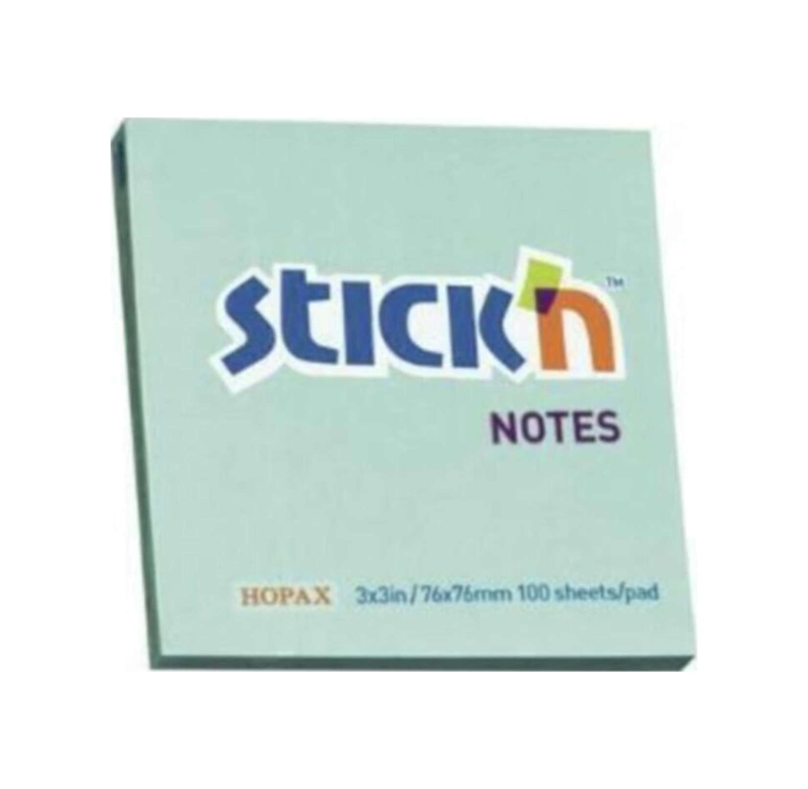 4-2114900-5001 Stıckn 76x76 Pastel Mavi 100yp