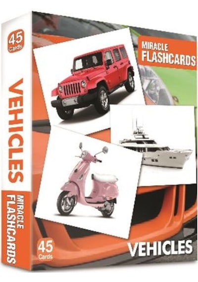 Vehicles Miracle Flashcards