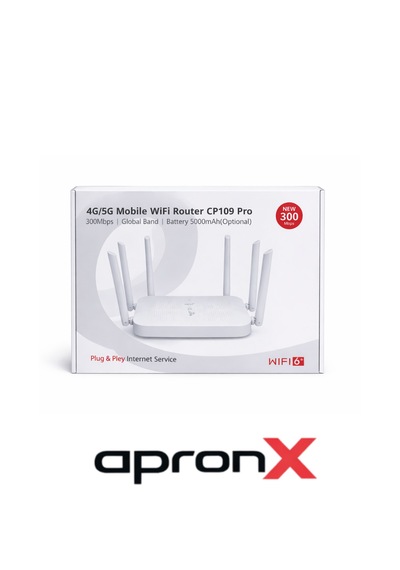 Apronx Cp109 4g 4 Port Wireless Taşınabilir Modem / Router Yüksek Hızlı İnternet