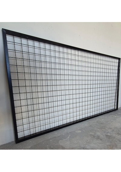 Raf Tel Pano Stand Duvar Askılığı - Ayakkabı Askılığı - 100 Cm X 200 Cm -