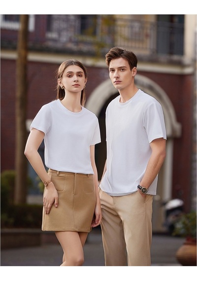 New Performance Premium Basic T-shirt %61,7 Pamuk %34,7 Polyester %3,6 Dut İpeği Beyaz