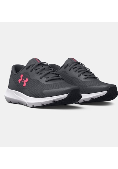 Under Armour Kadın UA Surge 3 Koşu Ayakkabısı 3024894-103 Gri
