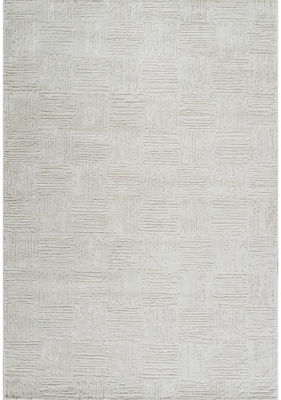 Kaşmir Halı 7/24 Buena Bella White 80x150 CM Salon Mutfak Halısı Yolluk Kilim
