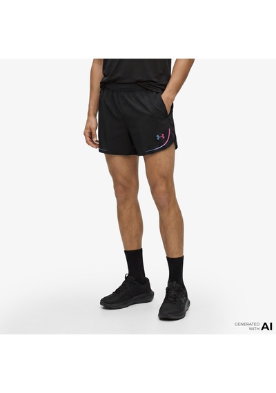 Under Armour Velociti Elite Erkek Siyah Koşu Şortu 6009503
