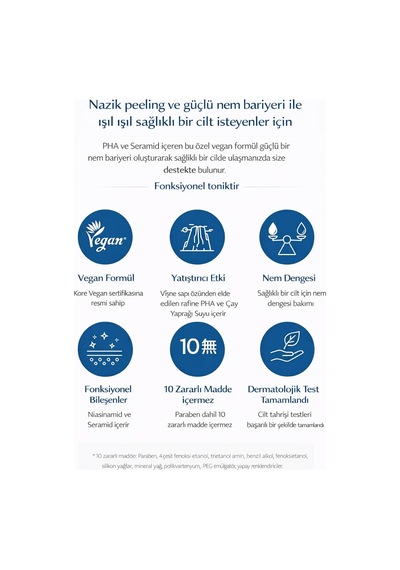 Passıon & Beyond Angel Aqua Moisture Barrier Toner Bariyer Güçlendirici Tonik Niasinamid Seramid Pha 500 Ml