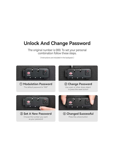 Mark Ryden Protector Rain Laptop Sırt Çantası Kilitli Usb Şarj Kitli Çanta Mr9405yy 00 45x15x30, Cm Siyah