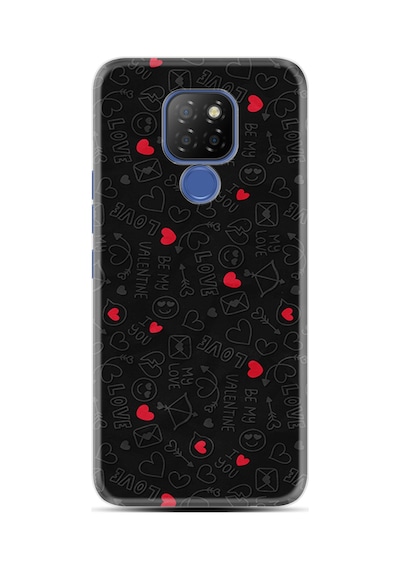 General Mobile Gm9 Pro Kılıf Boutique Baskılı Resimli Siyah Kalp Ve Ok Pcode -064