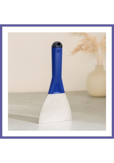 Bezos Metal Kazıma Spatulası 100 Mm Kapaklı Plastik Saplı No:10 Nıda