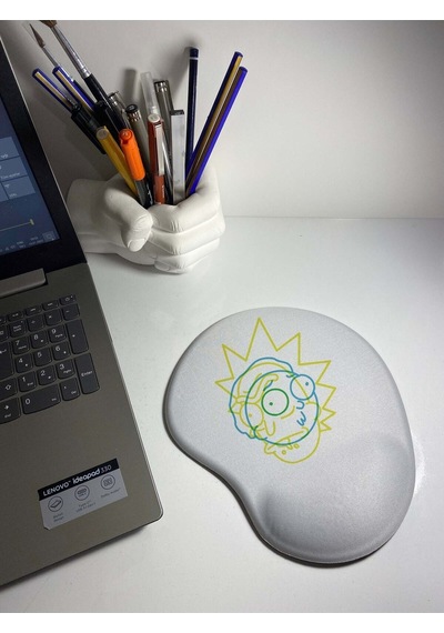 Rick And Morty 241215 Desenli Bilek Destekli Mouse Pad Mousepad