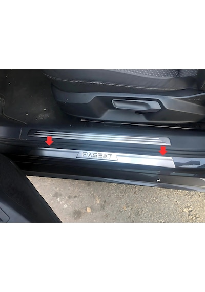 Vw Passat B7 Kapı Eşiği - Krom 4 Parça Sd/sw 2010-2015
